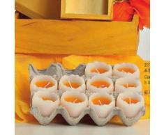 BOX 12 Eierkerzen H.4CM