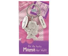Schutzengel Schlüsselanhänger von Depesche für die beste Mama der Welt! / Ich beschütze Dich