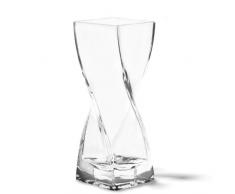Leonardo Vase Volare, mit massivem Eisboden, Höhe 30 cm, handgefertigtes Klarglas, 014103