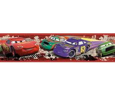 RoomMates RMK1516BCS RM-Disney Cars Piston Cup Bordüre Wandtattoo, bunt, 23.5 x 13 x 2.5 cm