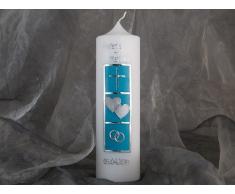 Hochzeitskerze Kerze Hochzeit Traukerze Brautkerze 16616