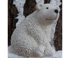 Winter Dekofigur Eisbär - Weihnachten, Tiere, Christmas