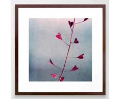 Fotografie Print Kunstdruck 12x12cm Herz Liebe Quadrat