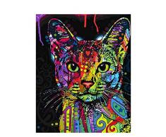 nobrand Malerei Nach Zahlen Acryl DIY Färbung Nach Zahlen Auf Leinwand Abstraktes Ölgemälde Handgemaltes Wohnkultur