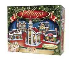 Wrebbit 3D WSP-05601 Weihnachtsdorf/Christmas Village von Wrebbit Puzzles