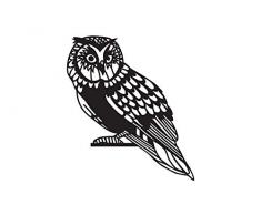 universumsum Wandtattoo Deko-Eule hellgrau 20 x 23 cm wal199-20-072 Wandaufkleber Wandsticker Wandtattoo Kinderzimmer selbstklebend