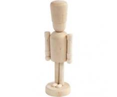 Holzfigur, H 18 cm, Birke, 1Stck