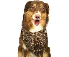 Sitear Weihnachtsbaumgirlande Lichterkette Hund Katze Halstuch Set geeignet für kleine bis große Hunde Katzen