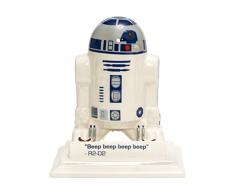 Joy Toy 21353 - R2D2 3D-Figur aus Keramik auf Basis Spardosenfunktion in Geschenkpackung, 14 x 18 x 21 cm