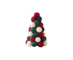 Fühlte Weihnachtskranz Mini Weihnachtsbaum Girlande Hängen Ornament Tabletop Ornament