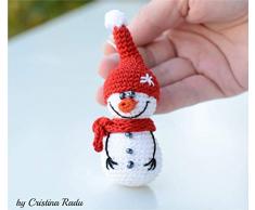 Schneemann Weihnachtsschmuck, Urlaub Spielzeug, gemütliches Geschenk, handwerkliche Leckereien