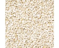 Dekogranulat / Dekosteine (2-3 mm), 1 kg, creme
