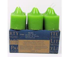 Unbekannt PartyLite 6 Votivkerzen Gartenminze aus der Reihe Frisch; Signaturduft