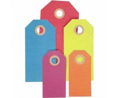 Geschenkanhänger, 250 g, sortierte Farben, 500 sort.