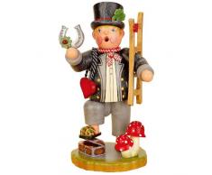 Hubrig Neuheit 2011 - Räuchermann Glücksbringer 21cm Erzgebirge