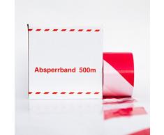 500 m BAUSTELLEN-ABSPERRBAND ROT/WEISS