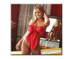 Geschenkschleife Naughty Knot für den Körper Satinschleife Valentinstag Schleife