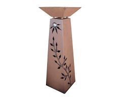 Jabo Design Rost Säule konisch + Schale RS72+S11 XL Säule Blumen Deko Garten Rostsäule + Rostschale