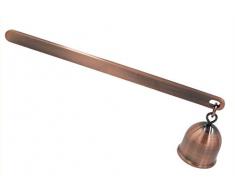 Haodou Kerzenlöscher Glockenform Edelstahl Kerze Löschen Werkzeug Kerzen Dochtlöscher Dochtschere Löschhütchen (Bronze)