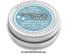 FANS & Friends Milchzahndose Jungen & Mädchen, Hai | Zahnfee Dose | Geschenk zur Einschulung | Zahnbox für Milchzähne | Milchzahn Box, Zahndose