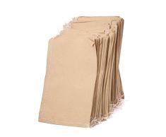 VORCOOL 100Stück Kraftpapier Papiertüten Partytüten Geschenkbeutel Saatgutlagerung Taschen