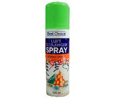 CEPEWA GmbH 125ml Luftschlangen-Spray GRÜN String Spray zur Dekoration für Karneval, Geburtstage & Partys