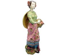 DQQQ Statue Chinesische Schönheitsstatue Antike Imitation Handgemachte Porzellanskulptur Kunst Sammlerfigur Figur Porzellan Geschenke