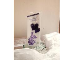 Hochzeitskerze-Traukerze-Brautkerze - Herzen-Rose Hochzeit Hochzeitsgeschenk ink.Namen,Datum