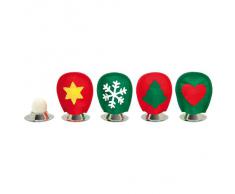 Filz Eierwärmer Weihnachten 6er Set