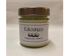 Handmade Duftkerze 150g im Glas „Kokos Geschenk Präsent Deko Home