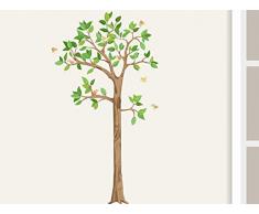 WandtattooBaum XXL I. mit Baby-Vögeln Baum Wandaufkleber für Kinderzimmer