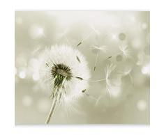 murando - Fototapete Pusteblumen 100x70 cm - Vlies Tapete - Moderne Wanddeko - Design Tapete - Wandtapete - Wand Dekoration - Pusteblume Blumen Natur bokeh Blitz grün b-C-0072-a-d