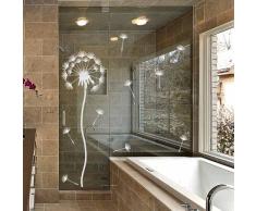 wandtattoo-factory Pusteblume Glasdekor Fensterfolie Frost- und Milchglaseffekt (160 x 50cm)