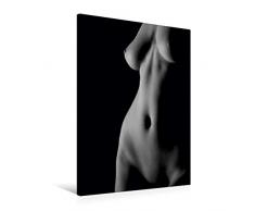 Calvendo Premium Textil-Leinwand 60 cm x 90 cm hoch, EIN Motiv aus dem Kalender Anonymer Akt | Wandbild, Bild auf Keilrahmen, Fertigbild auf echter Leinwand, Leinwanddruck Menschen Menschen