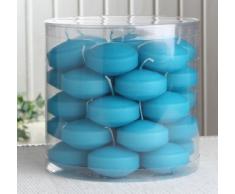 34er Dose Schwimmkerzen mit langer Brenndauer, Petrol