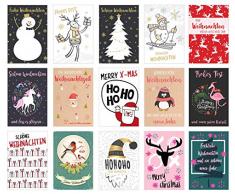 Edition Seidel Set 30 Weihnachtspostkarten Weihnachten Karten Postkarten Weihnachtskarten