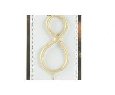 Hotex Wunderkerze Zahl 8 - 20,0 x 6,0 cm Gold - ALS Partyzubehör oder Geschenk