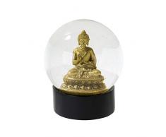 Talking Tables EMP-Globe Geschenk | Glitzer Schneekugel | Buddha, Multifarbe