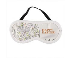 Tragbare Augenmaske für Männer und Frauen, Ostergrußkarte, Vektorbild, die beste Schlafmaske für Reisen, Nickerchen, gibt Ihnen die beste Schlafumgebung