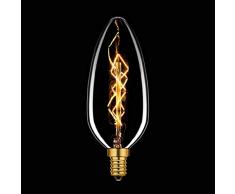 Rustika Riesenkerze 25W E14 Kirchenkerze klar 25 Watt extra warmweiß dimmbar