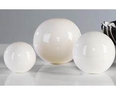 Casablanca Dekokugel Whiteball weiß 3erSet