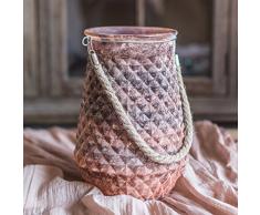 Unbekannt GAOLILI Kreative Milchglas Vase Blumen personalisierte Flasche Fett natürliche Blumenvase (Size : B)