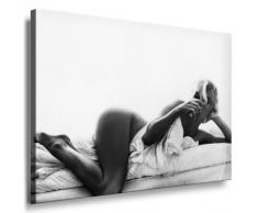 Kunstdruck Marilyn Monroe / Bild 100x70cm / Leinwandbild fertig auf Keilrahmen / Leinwandbilder, Wandbilder, Poster, Pop Art Gemälde, Kunst - Deko Bilder