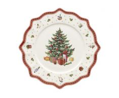 Villeroy & Boch Toys Delight Platzteller, 35 cm, Premium Porzellan, Weiß/Rot