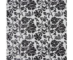 Klebefolie 200x45cm Print Ornament Schwarz Dekofolie Selbstklebefolie Möbelfolie