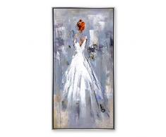 YSYHB Handgemaltes ölgemälde Abstrakte Romantik Kunst Malerei Auf Leinwand Wandkunst Wandschmuck Bilder Malerei Für Live Room Home Decor (30X60 cm) 12X24 Zoll