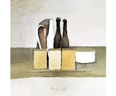 llv Stilleben Flasche Ölgemälde künstlerische Kunst Ölgemälde Wandbild, Cľ, 30x30cm