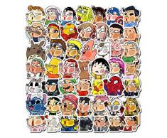 YLGG 50 Stück Glasfiguren wasserdichte Graffiti-Aufkleber für Laptops, Skateboards, Koffer, Helme, Mobiltelefone, Motorräder, Autos usw.