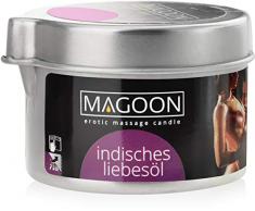 Love69Toys erotische Massage Kerze auf Basis ätherischer Magoon INDIAN LOVE OIL