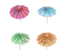 Papstar 1 Karton = 12x144 Deko-Picker 10 cm Eisschirmchen 16679